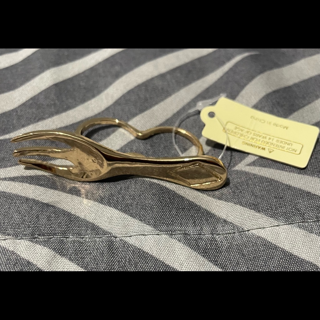 Two Finger Fork Ring